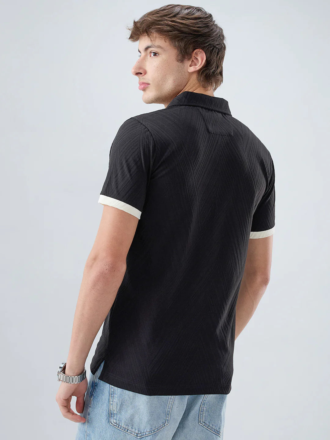 Drezola Best Black Polo T-Shirt for Men | Best Casual T-Shirt for Men