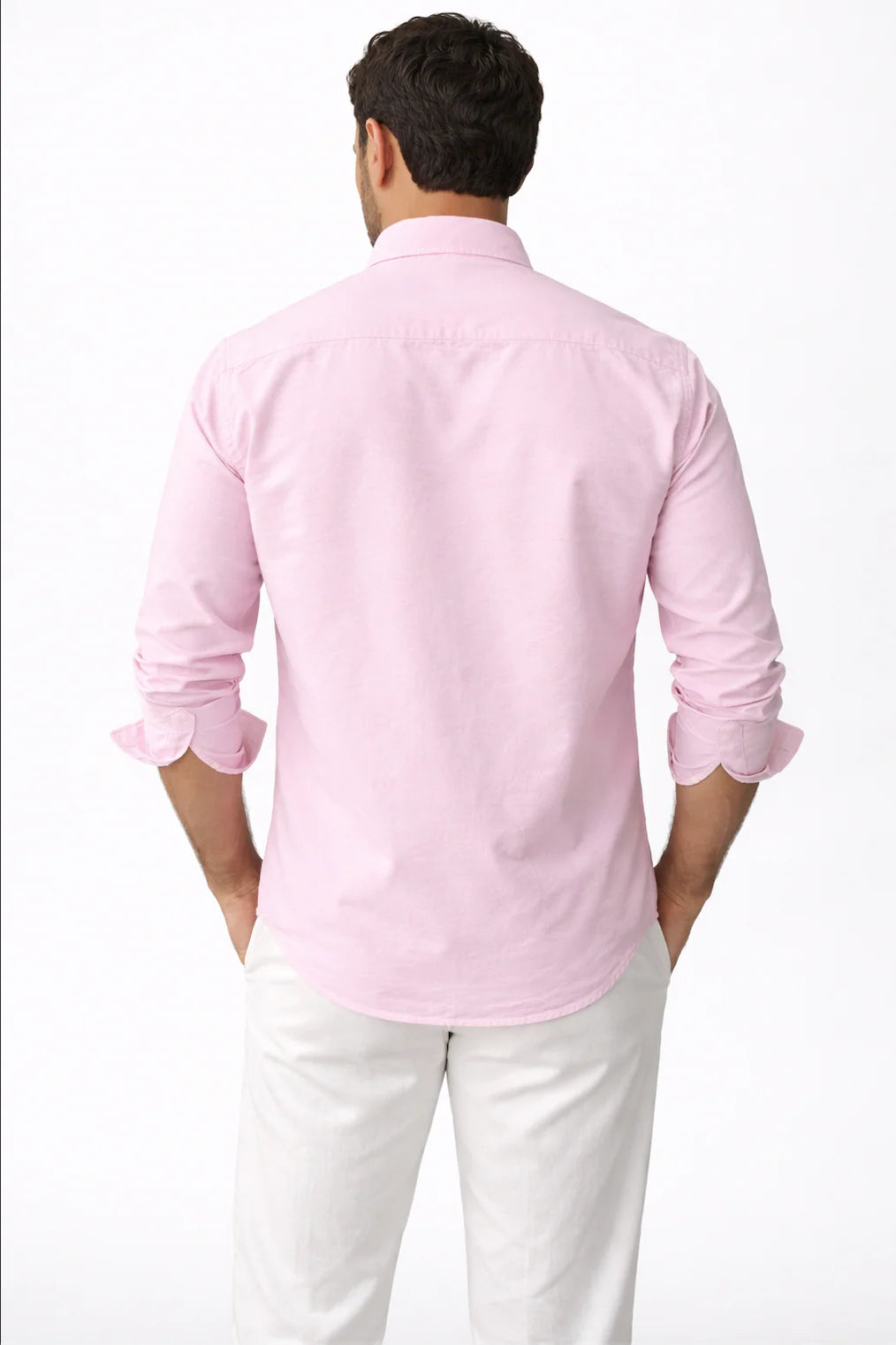 Drezola Pink Linen Shirt for Men | Best Casual Shirt for Men