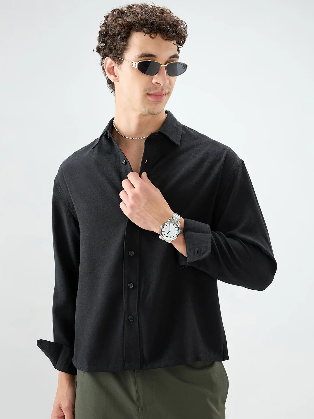 Drezola Best Black Shirt for Men | Best Casual Shirt for Men