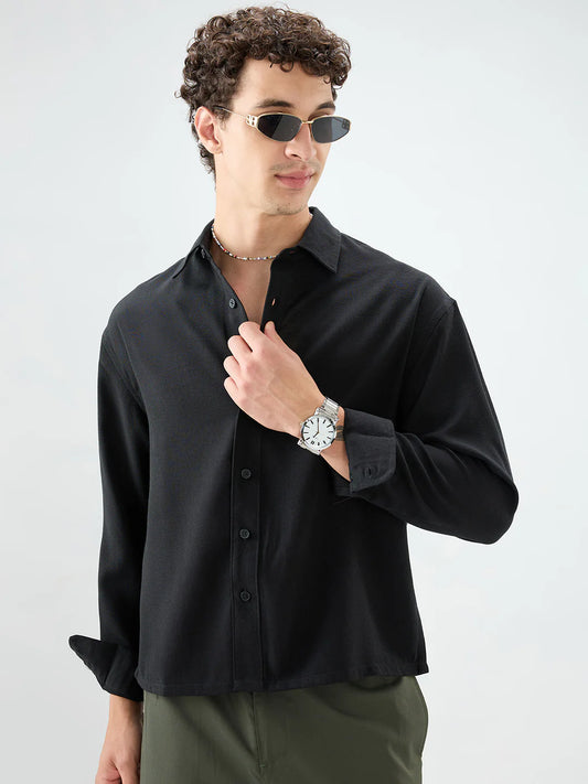 Drezola Best Black Shirt for Men | Best Casual Shirt for Men