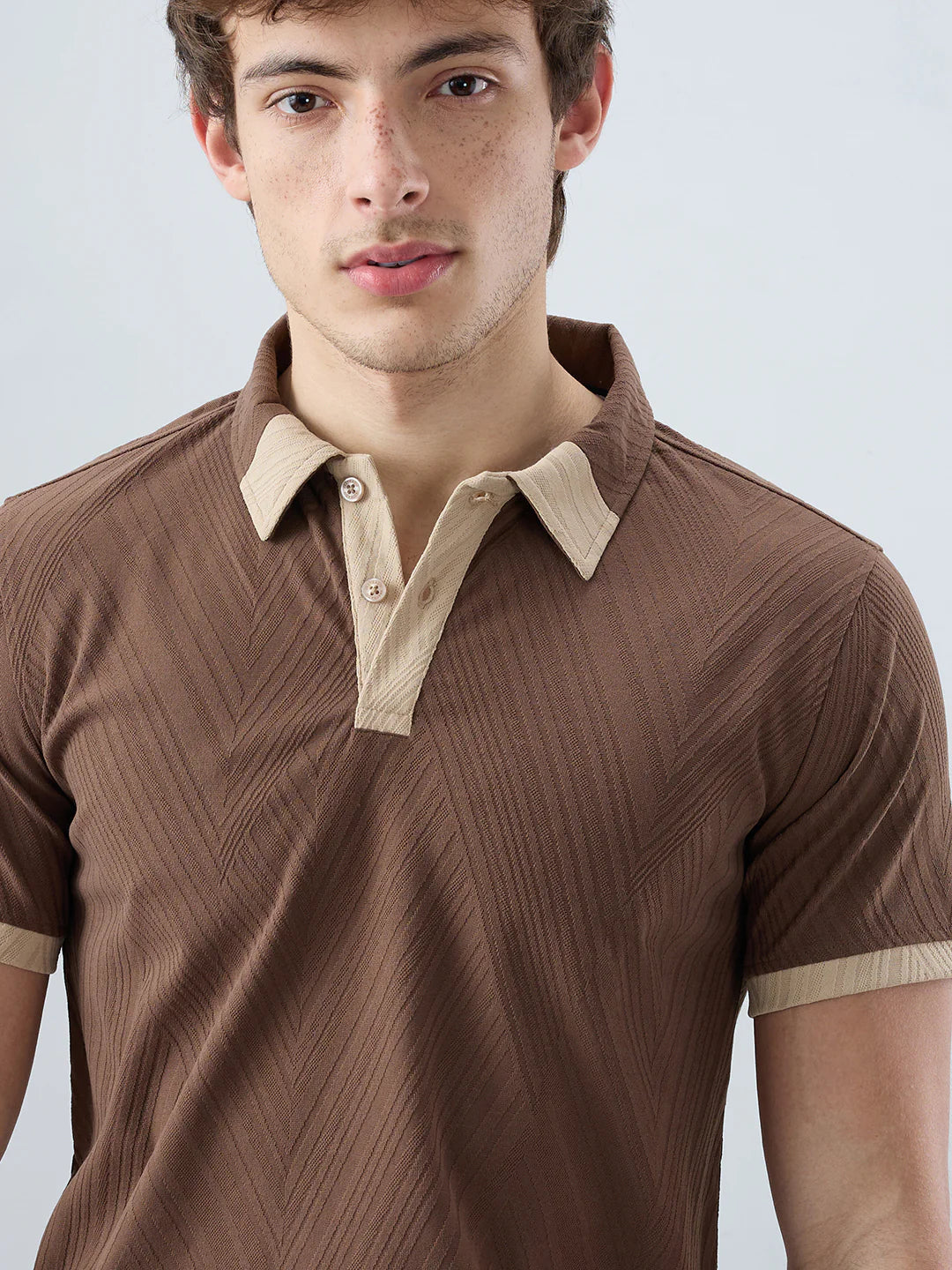Drezola Best Brown Polo T-Shirt for Men | Best Casual T-Shirt for Men