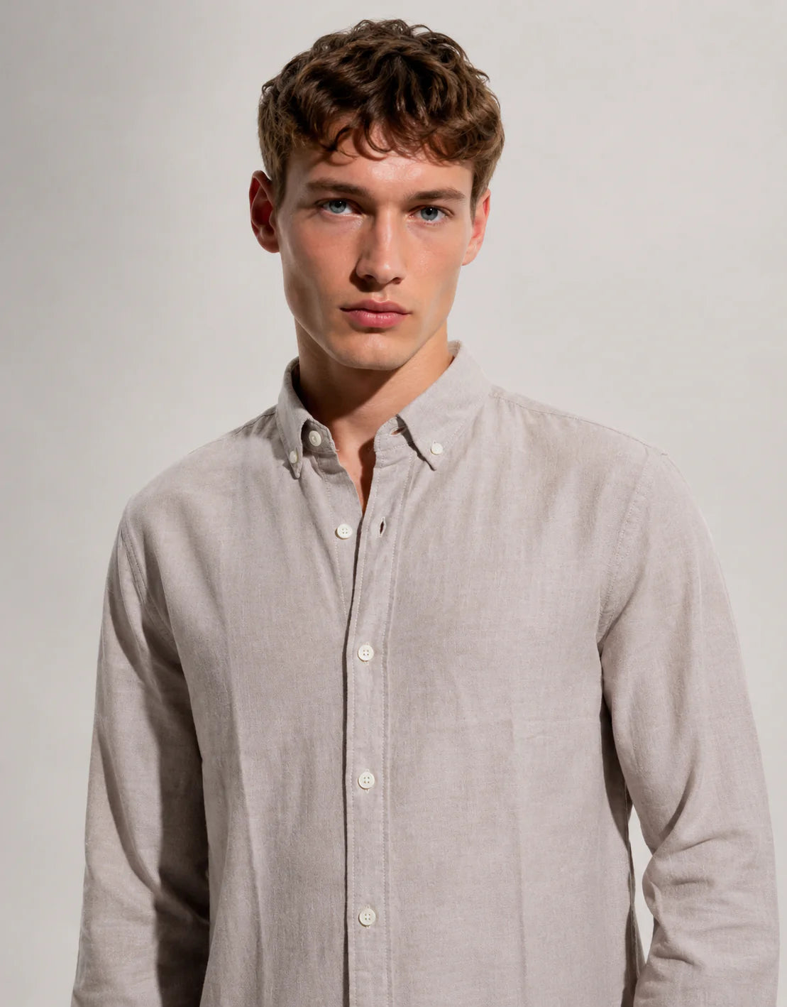 Drezola Stone Sand Linen Shirt for Men | Best Casual Shirt for Men